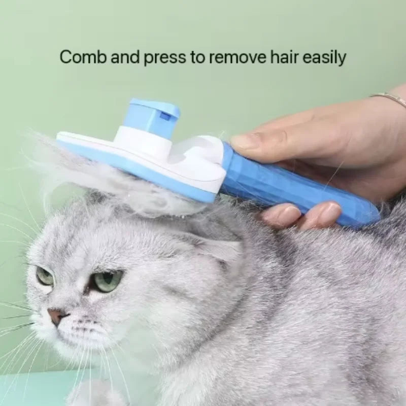Peigne auto-nettoyant animaux